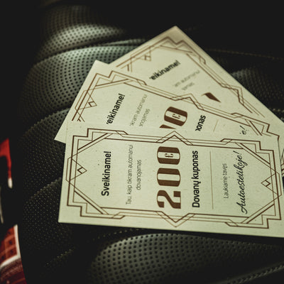 Autoestetika 30€ Dovanų Kuponas