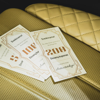 Autoestetika 30€ Dovanų Kuponas